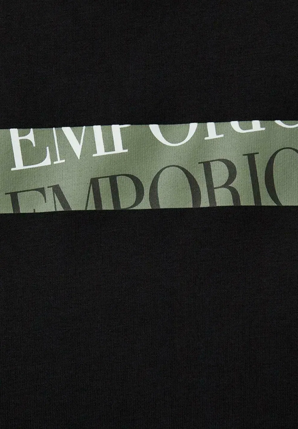 Джерсийская толстовка цвета 1200 Ea7 Emporio Armani, Black — фото 3