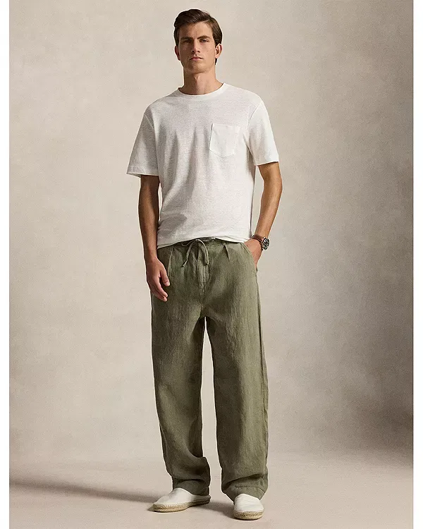 Мужская футболка с коротким рукавом Polo Ralph Lauren, белый — фото 2