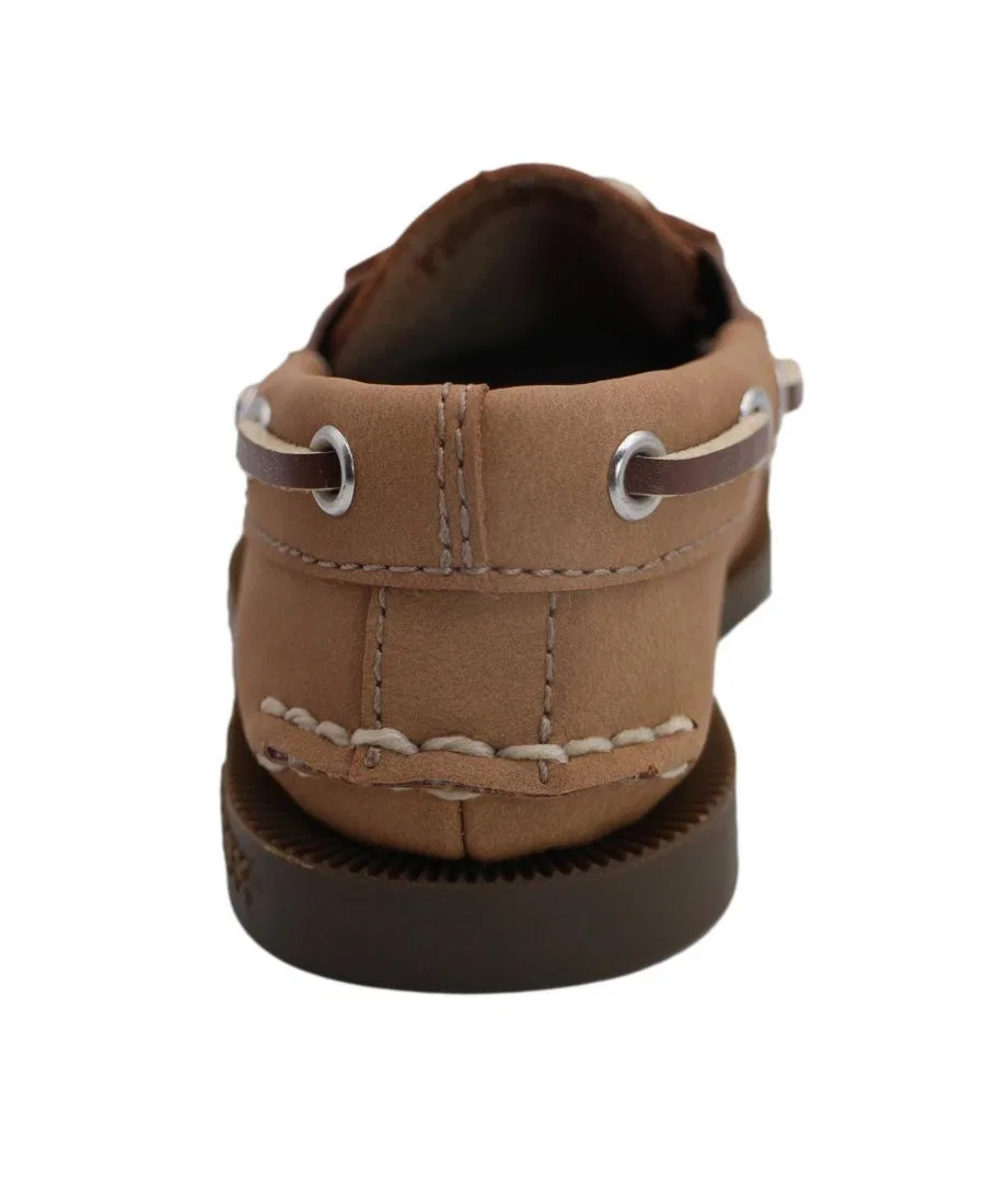 Туфли-лодочки Sperry Toddler Authentic Original Boat Shoes, Chestnut Leather — фото 3