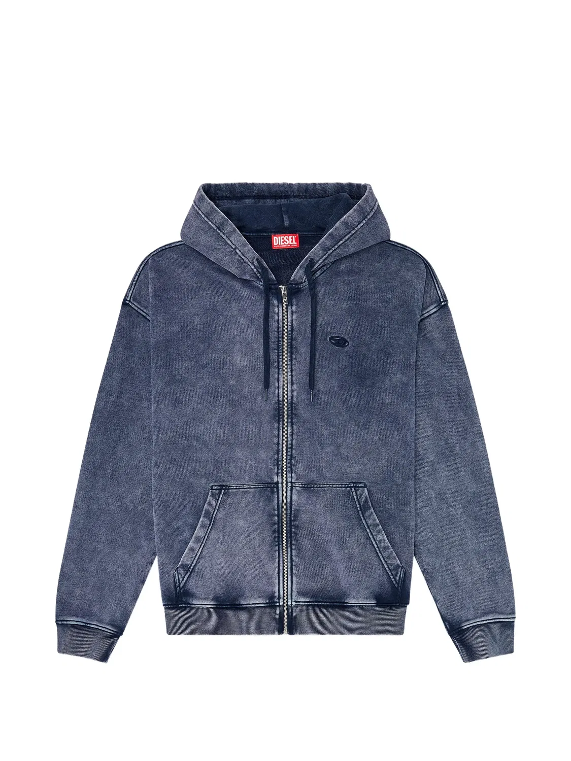 Diesel Свитшот S-Boxt-Hood-Zip синий