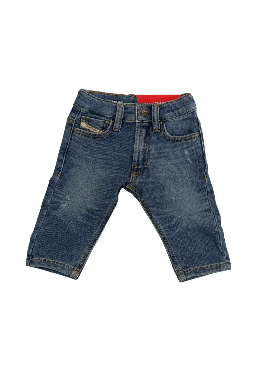 Джинсы прямого кроя Diesel, Blu