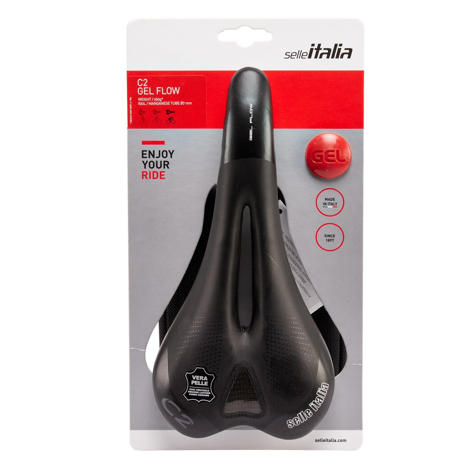 

СЕДЛО SELLE ITALIA C2 GEL FLOW