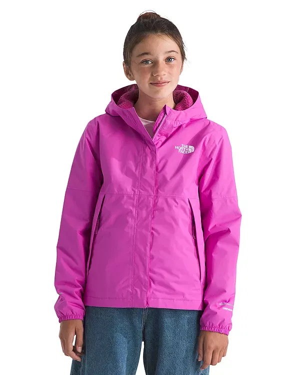 Детская куртка для девочек с капюшоном The North Face, Violet Crocus