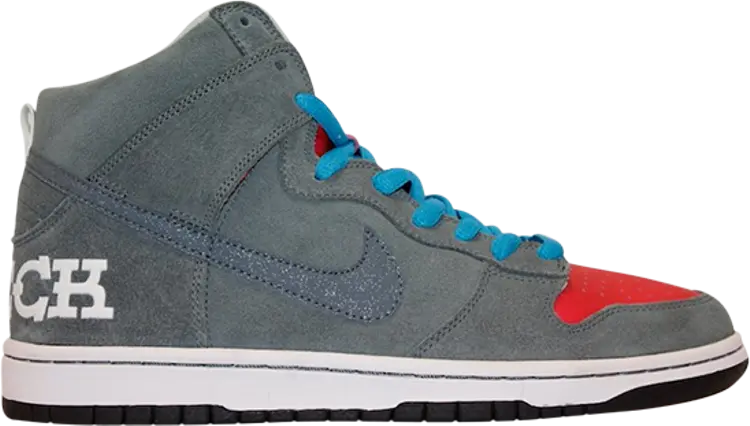 

Кроссовки Nike Dunk High Premium SB 'Brain Wreck', серый