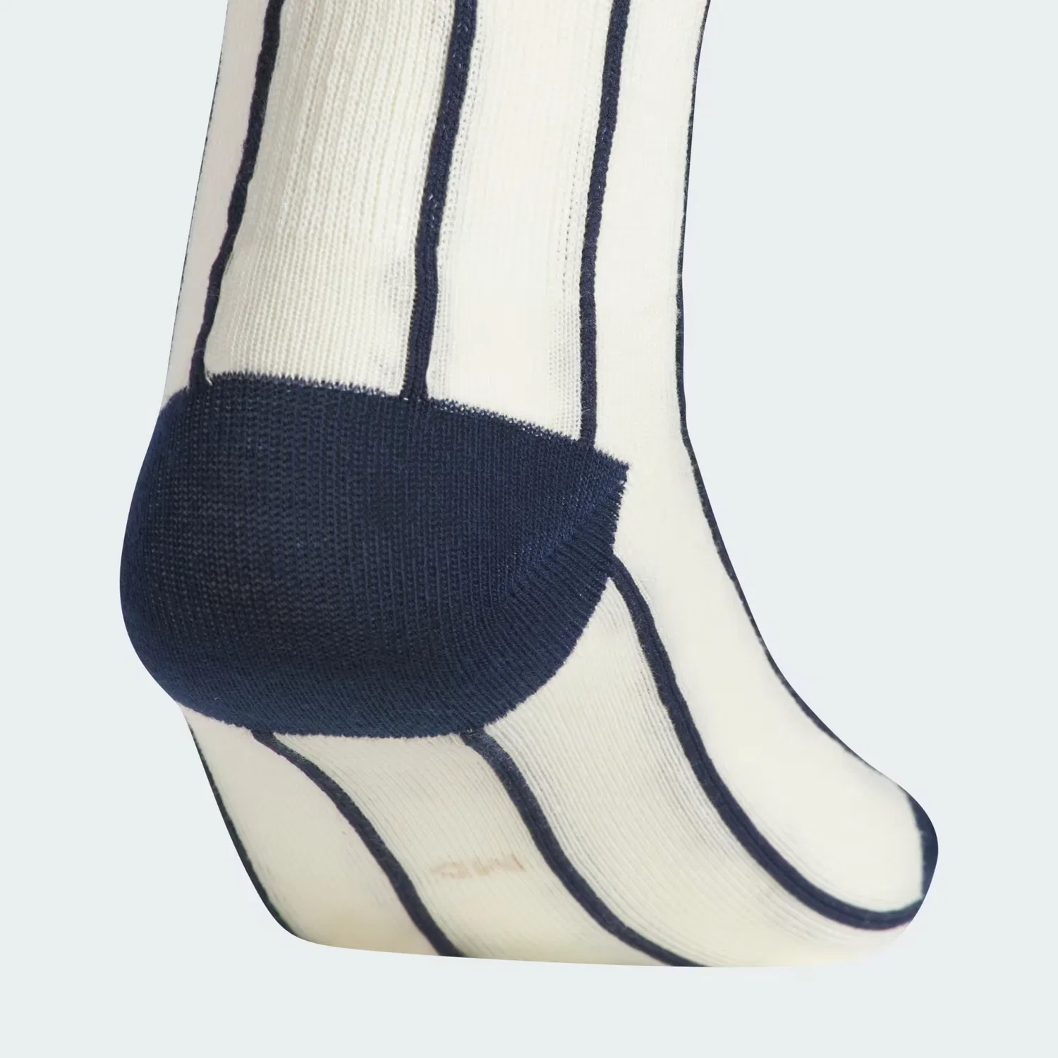 Носки высокие в полоску, набор из 3 пар, u ori pinstripe, Adidas Originals, теплый ваниль/ночной индиго/красный — фото 4