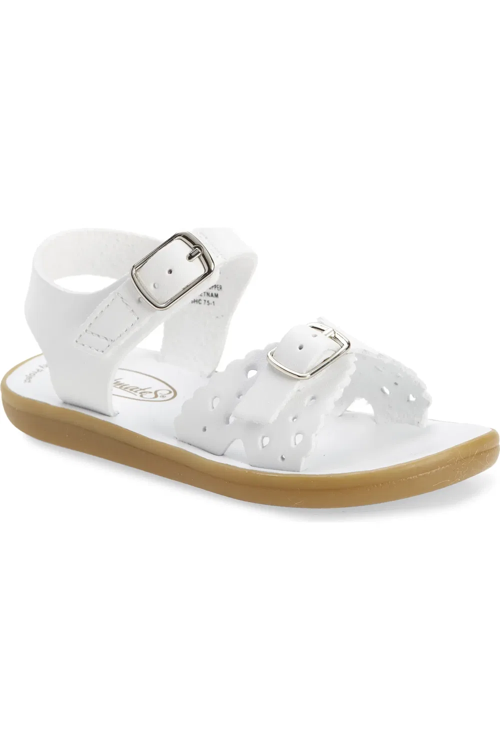 Сандалии детские водонепроницаемые Eco-Ariel Footmates, White Micro