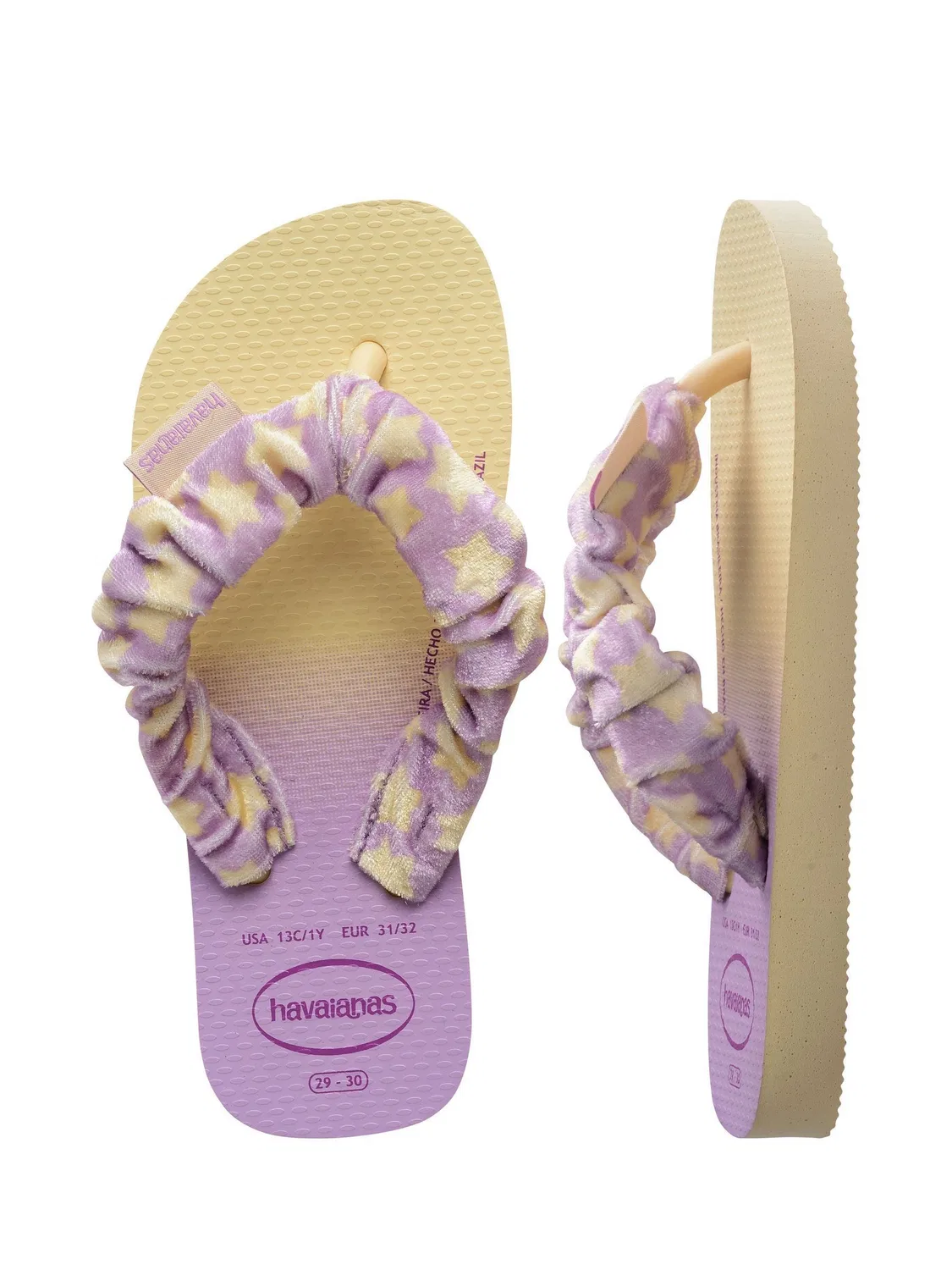 Сандалии Havaianas Fluffy, кремовый — фото 2