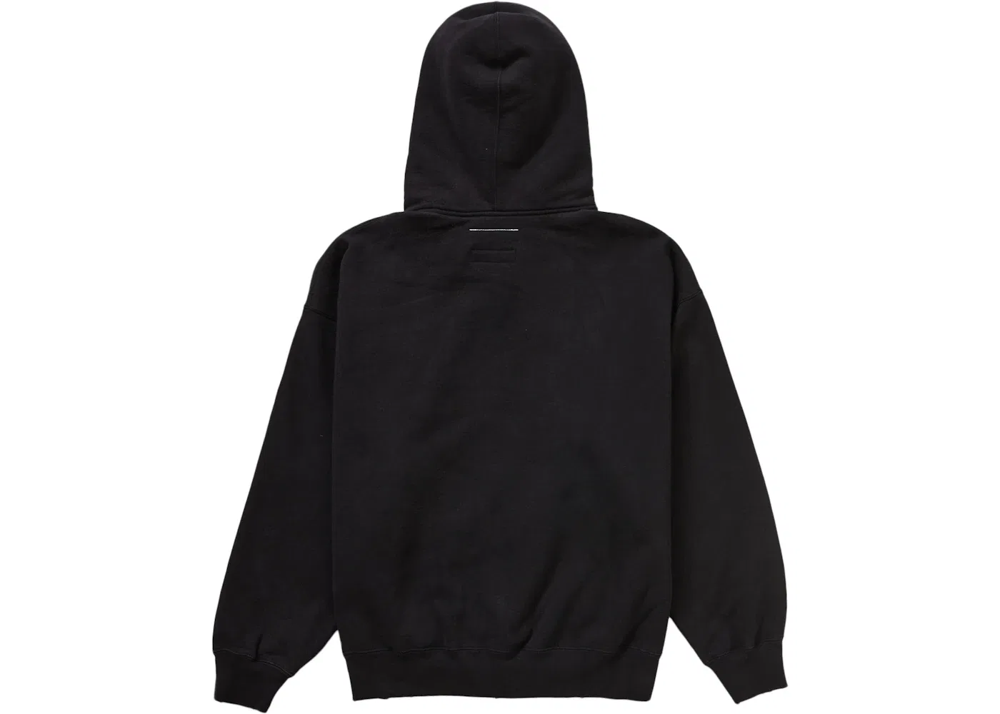 Мужская худи с принтом Supreme MM6 Maison Margiela Zip Up Hooded Sweatshirt, Black — фото 2