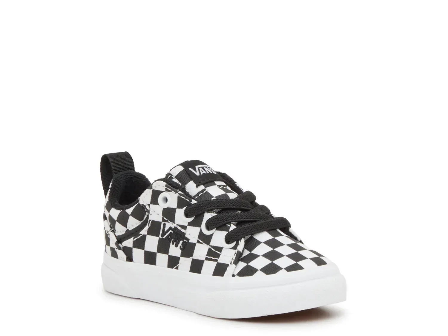 Кеды Seldan Check, Vans, белый/черный
