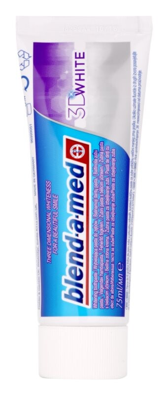 

Отбеливающая зубная паста Blend-a-med 3D White