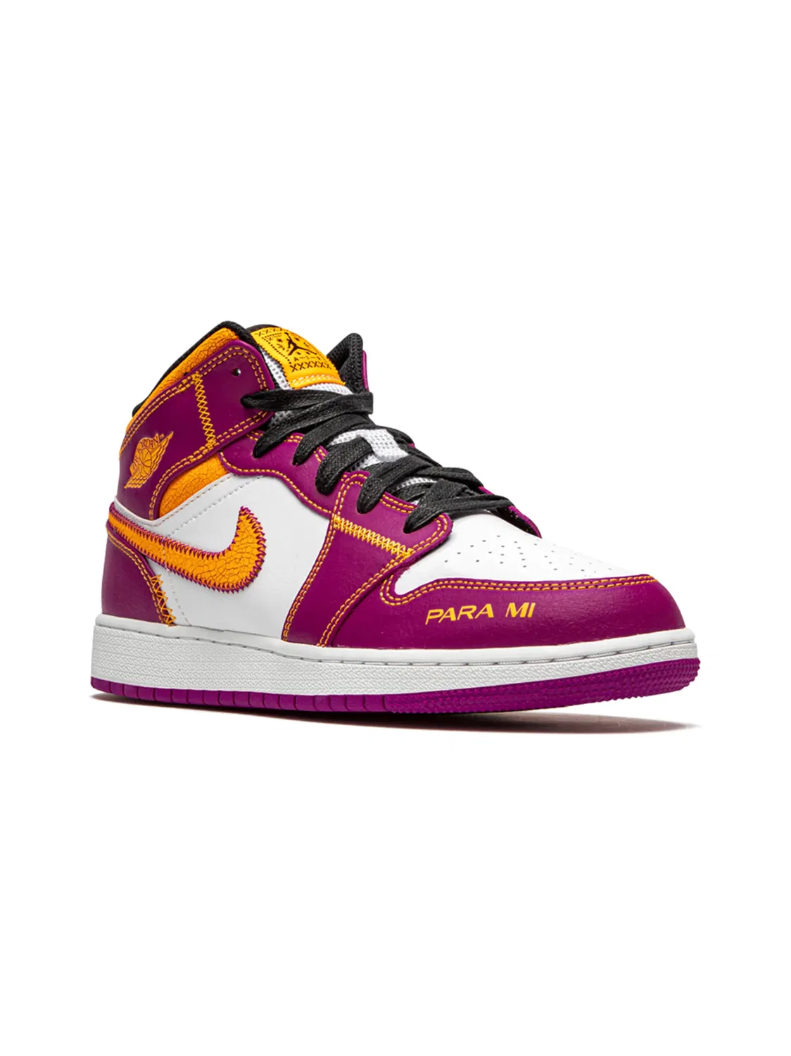 Кроссовки Air Jordan 1 Mid “День мертвых”, пурпурный