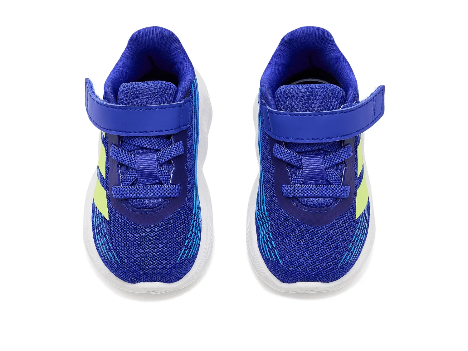 Детские кроссовки Galaxy 8 (для младенцев/малышей) Adidas Kids, Lucid Blue/Frozen Lemon/Lucid Ray Blue — фото 3