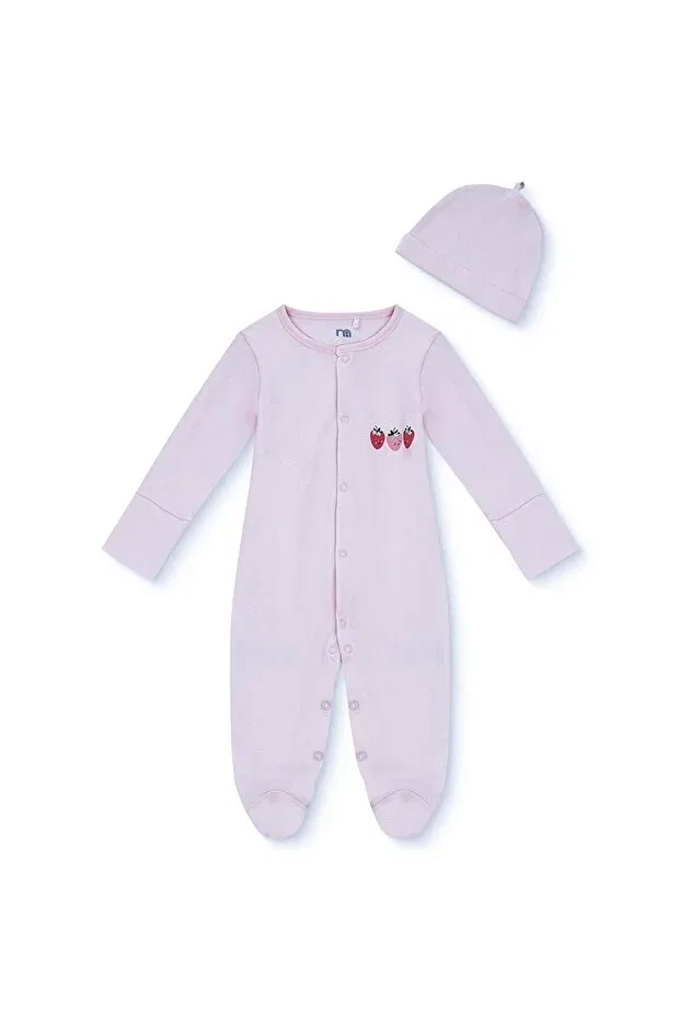 Детский комбинезон для девочек хлопковый Mothercare, Light Pink