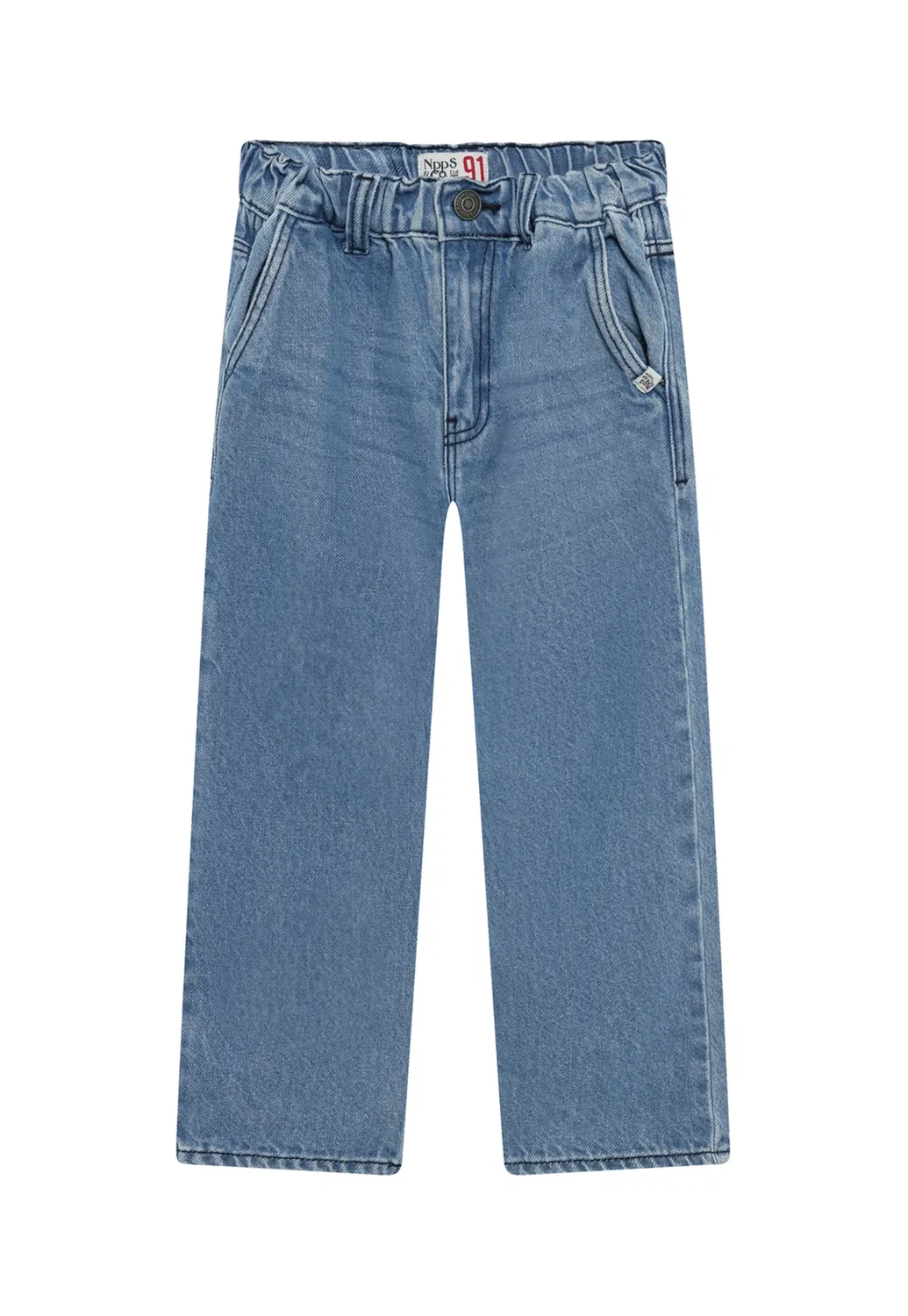 Джинсы свободного кроя для работы - джинсы свободного кроя Noppies, Fresh Blue Denim — фото 2