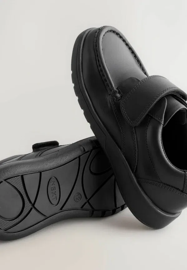 Туфли кожаные Touch-strap shoes Next, черный — фото 3
