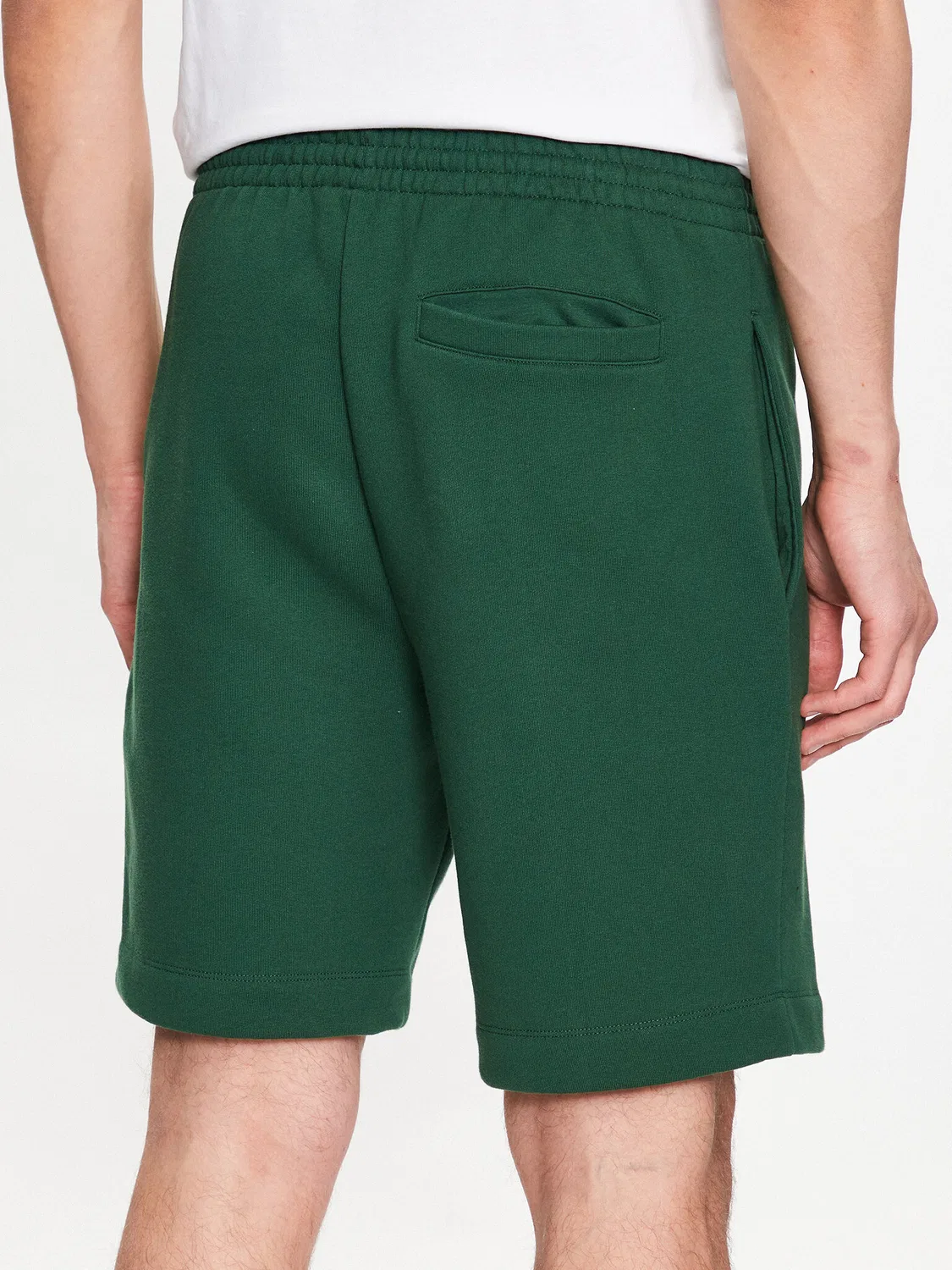 Мужские спортивные шорты стандартного кроя Lacoste, зеленый — фото 3
