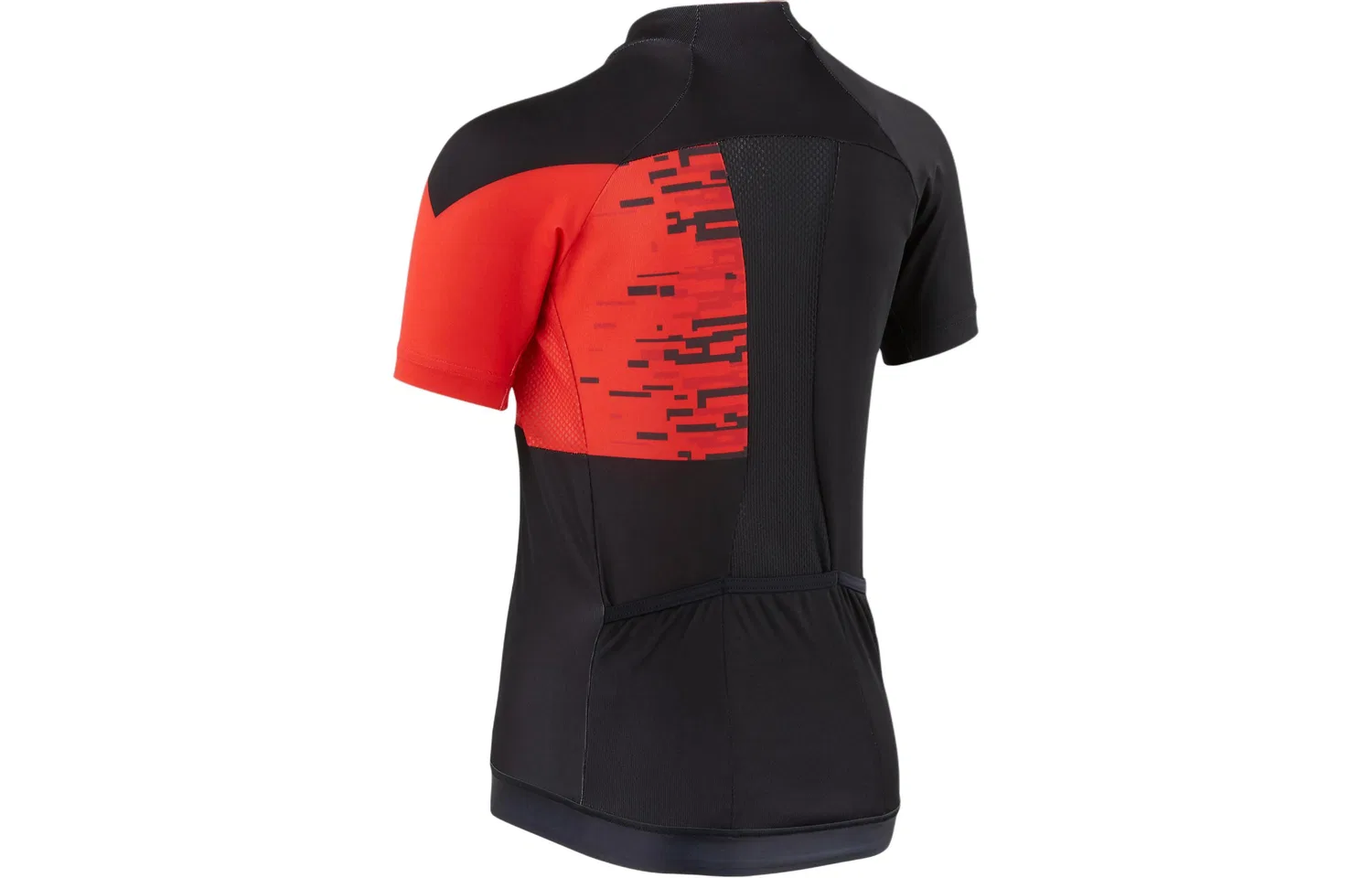 Детская футболка с коротким рукавом Black/Red DECATHLON, Black/Red — фото 3