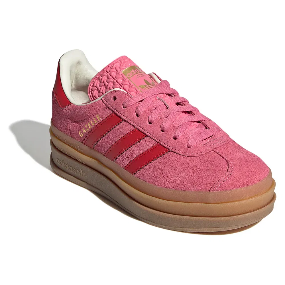 Кроссовки Gazelle Bold Junior Adidas Originals, розовый — фото 2
