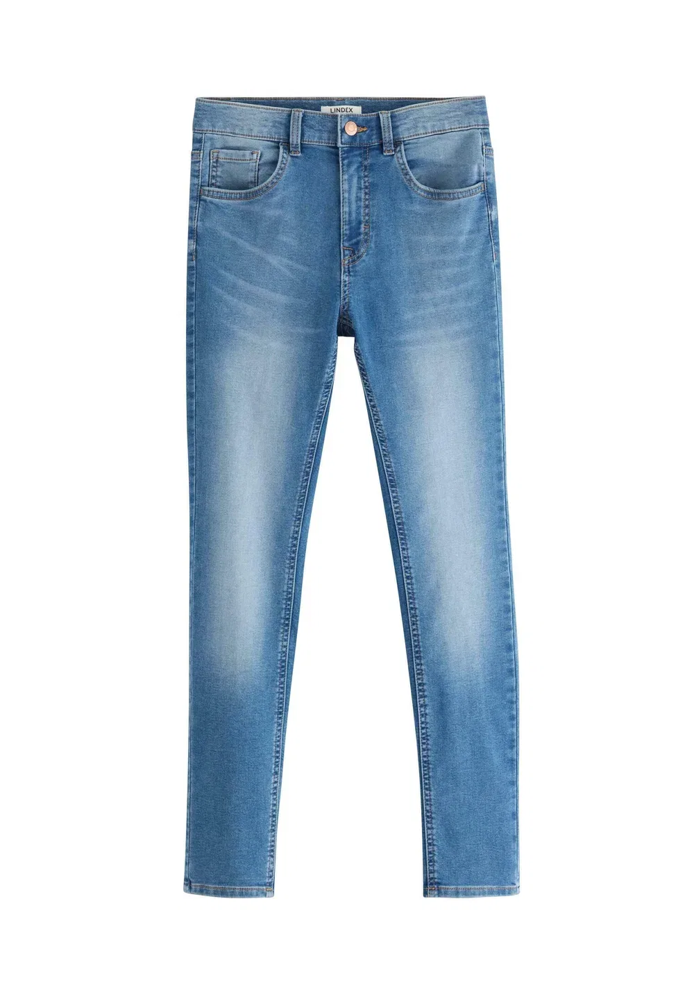 Узкие джинсы Lindex, Denim — фото 4
