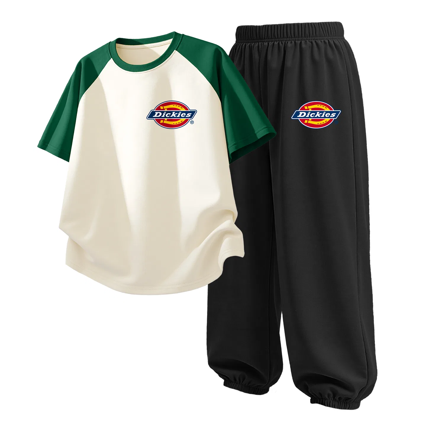 Детский спортивный костюм Dickies, Standard K Green White+Standard K Black
