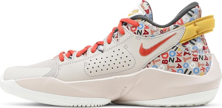 Кроссовки Nike Zoom Freak 2 GS 'Letter Bro', многоцветный — фото 4