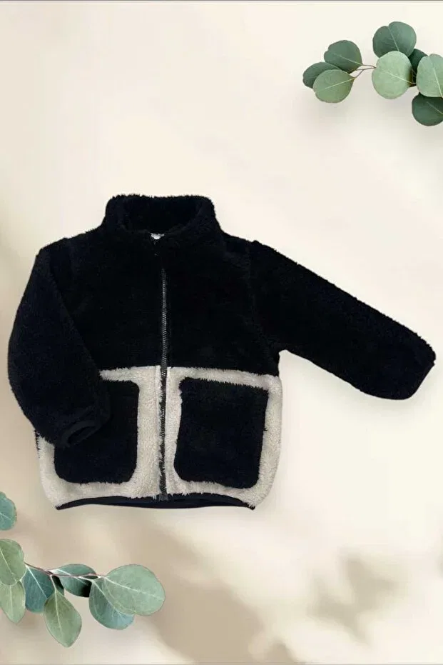 Детское пальто для девочек с длинным рукавом Montland, Black