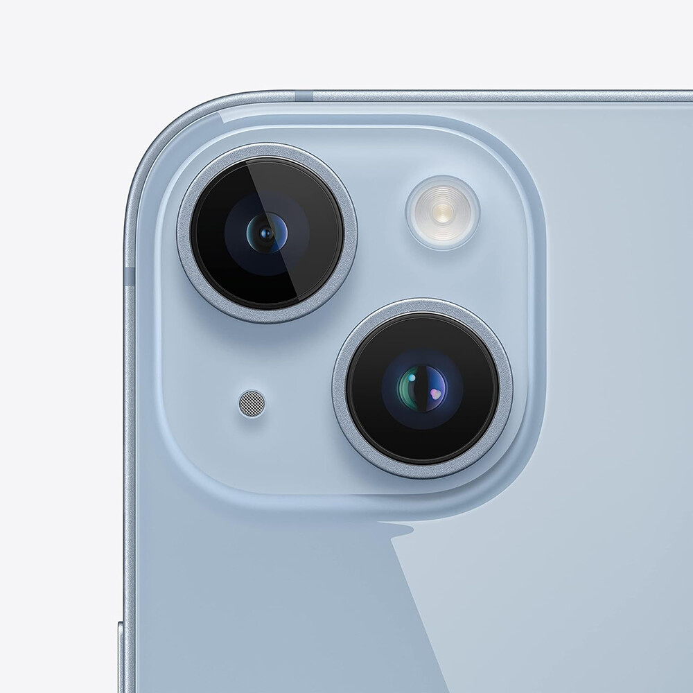 Смартфон Apple iPhone 14, 128 ГБ, (Dual nano-Sim), Blue — фото 3