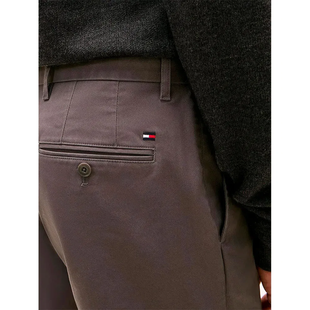 Чиносы Pima Tommy Hilfiger, коричневый — фото 4