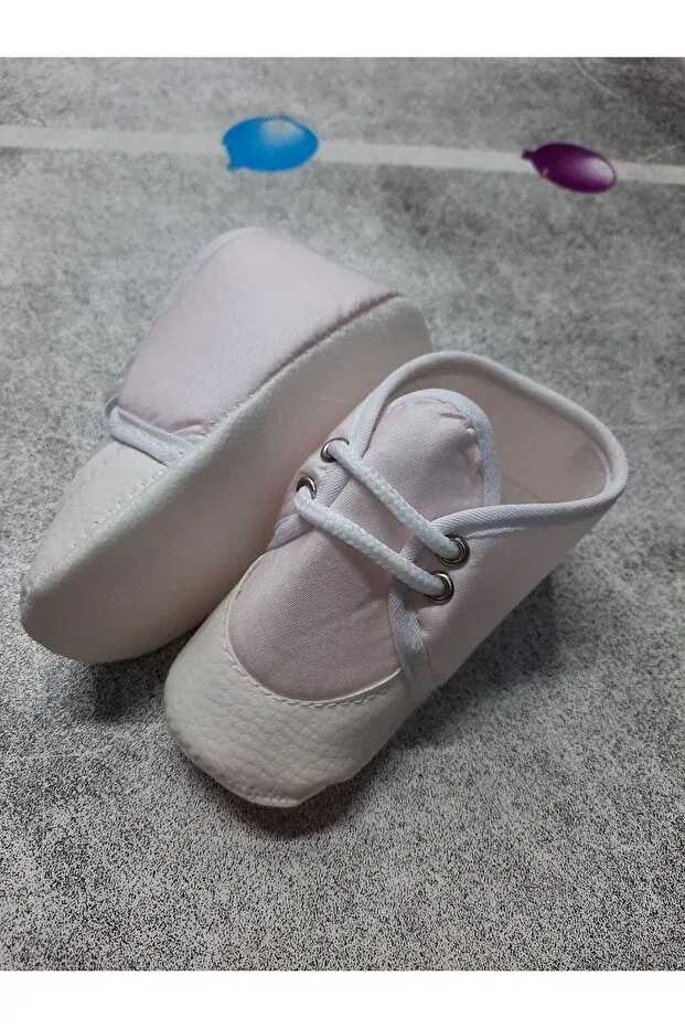 Детские пинетки для девочек текстильные Elfnur, Pink — фото 2