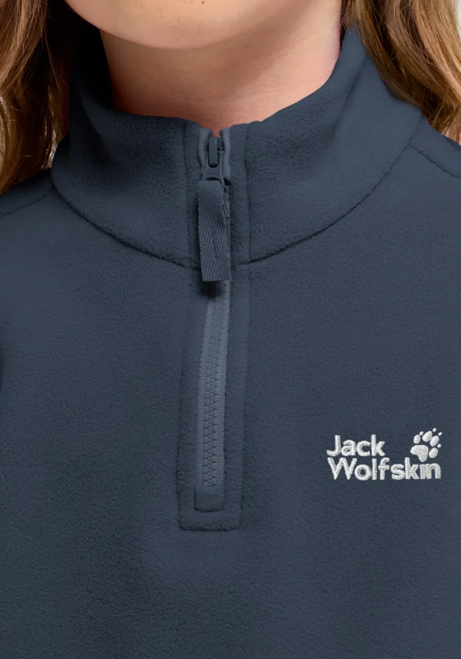 Спортивный свитер Jack Wolfskin синего цвета — фото 4