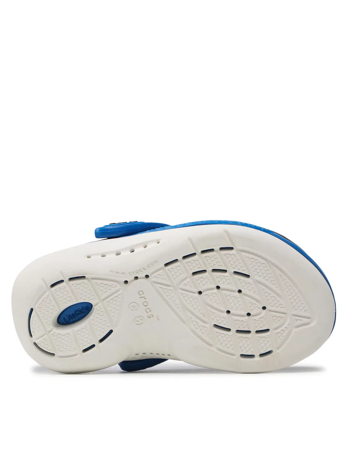 Шлепанцы для мальчика Literide Clog Crocs, темно-синий — фото 4