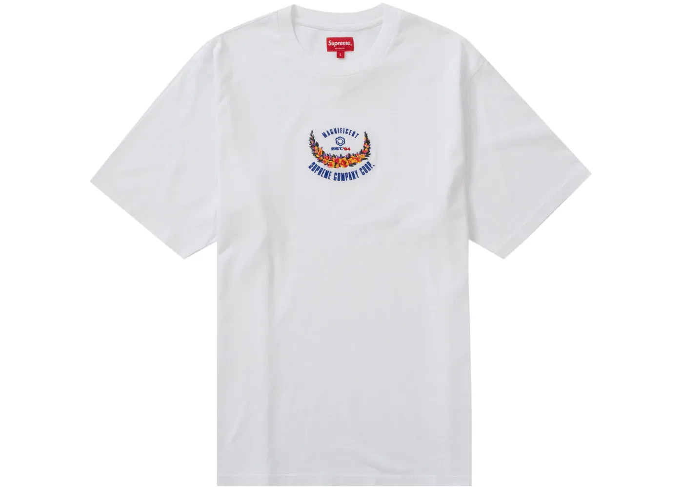 Мужская футболка с коротким рукавом Supreme Top, White
