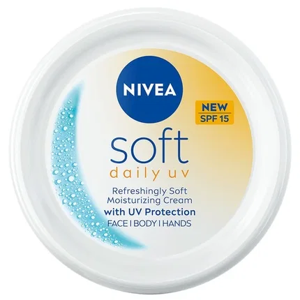 Дневной крем Nivea Soft Daily UV SPF 15, 100 мл