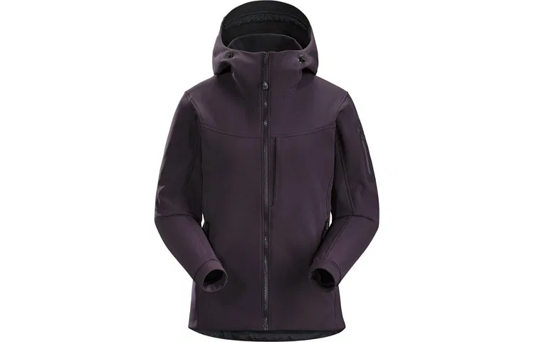 Женская софтшелл-куртка с капюшоном Gamma MX, Arcteryx, Zaffre — фото 4