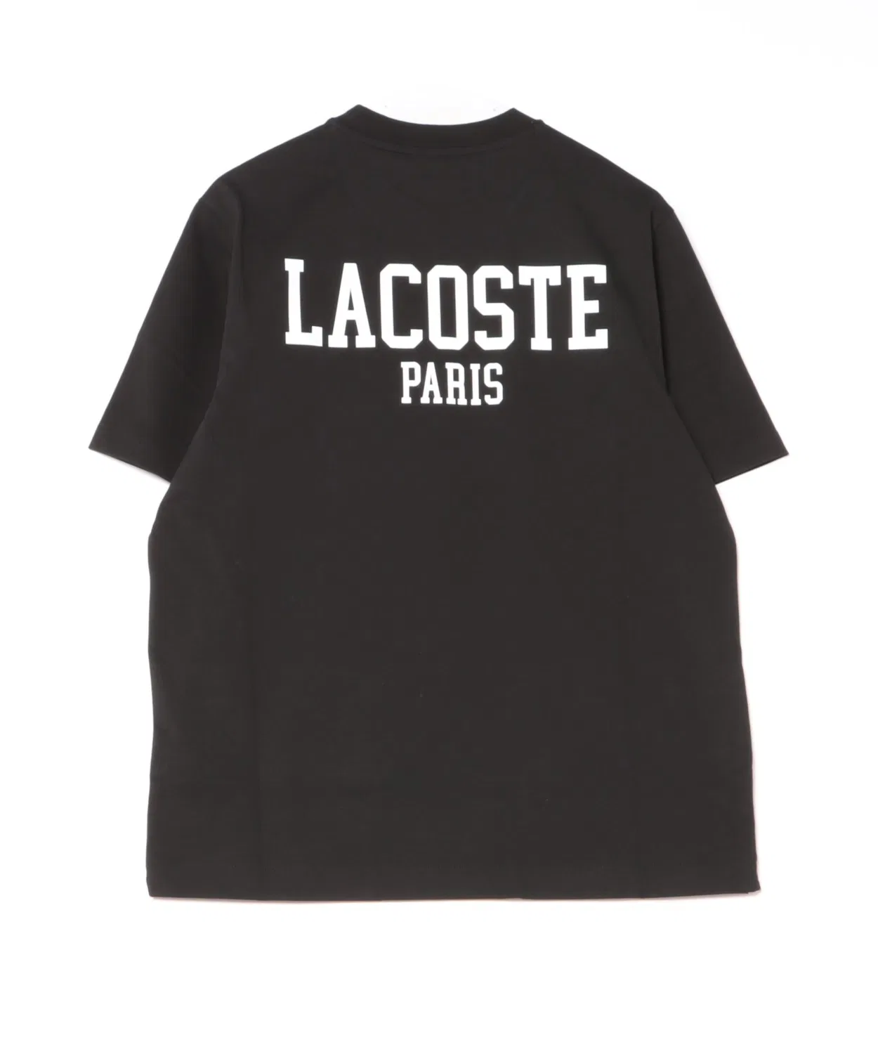 Мужская футболка с коротким рукавом хлопковая LACOSTE, Белый — фото 2