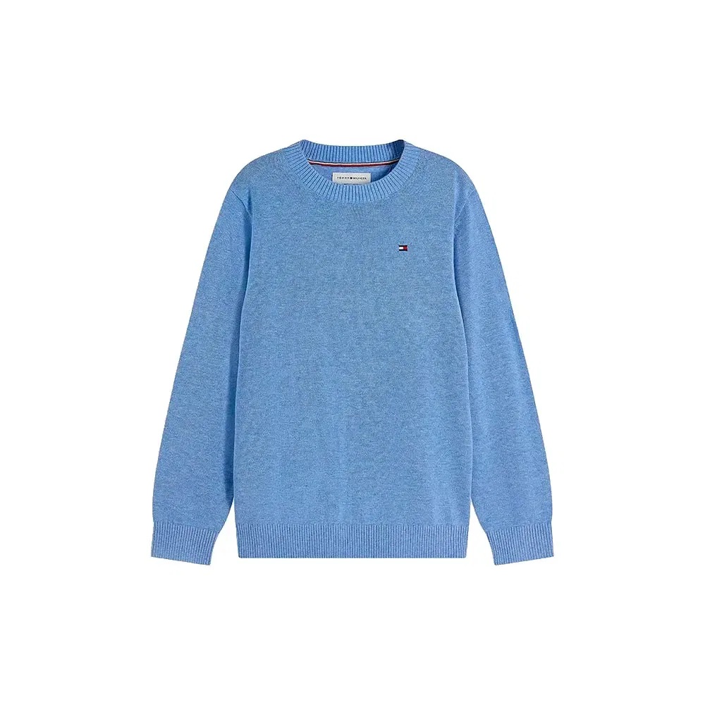 Детский свитшот для мальчиков из хлопка Tommy hilfiger, Blue — фото 3