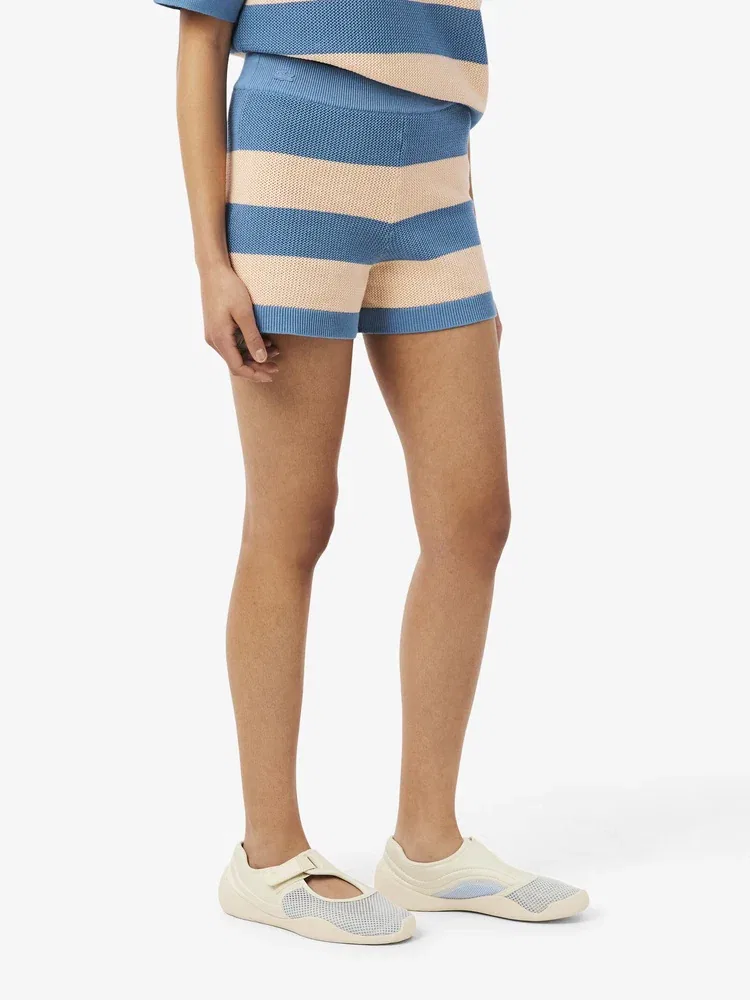 Шорты LACOSTE Bold Stripe, Blue — фото 2