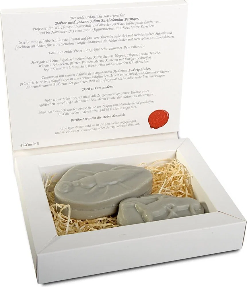Твердое мыло, 2 штуки, Lügensteine, Pure Grape Extract