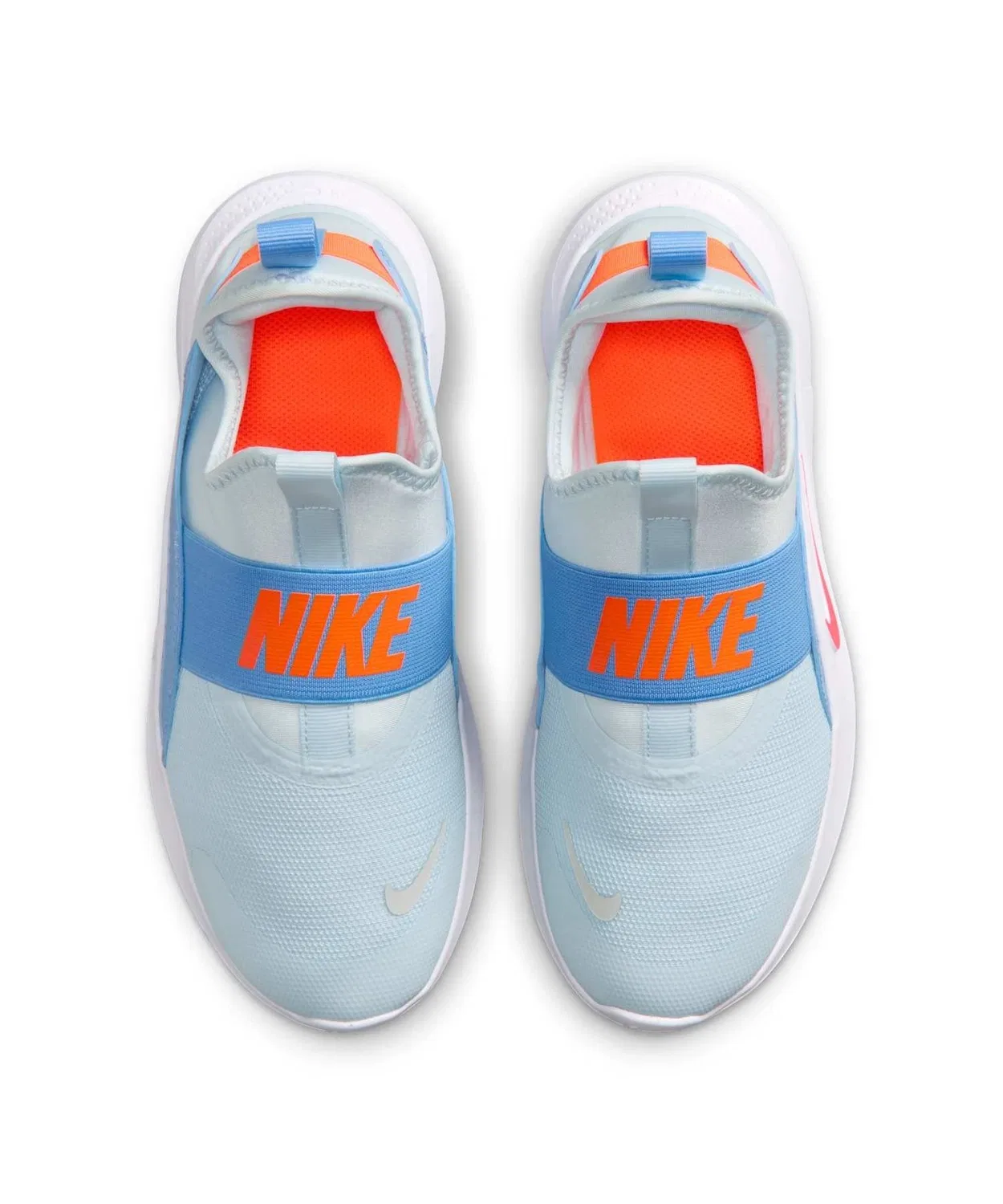 Детские кроссовки с эластичными ремешками Flex Runner 4 NIKE, Glacier Blue — фото 4