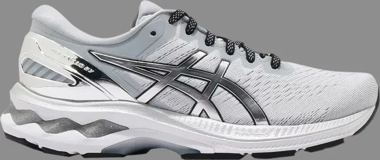 

Кроссовки wmns gel kayano 27 platinum 'grey pure silver' Asics, серый