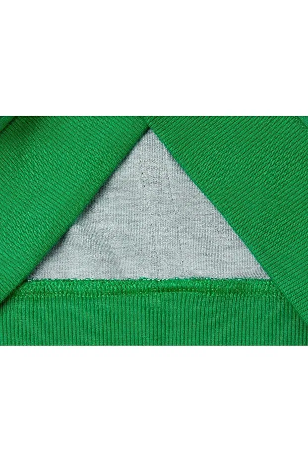 Детская толстовка с принтом для мальчиков United Colors Of Benetton, Green — фото 3