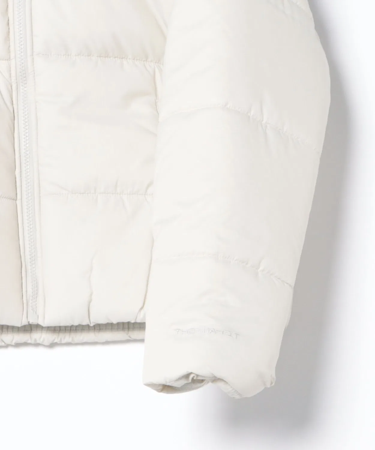 Женская куртка Nike Therma-FIT с синтетическим утеплителем, модель TF SYNFL CLSC PFR, White — фото 4