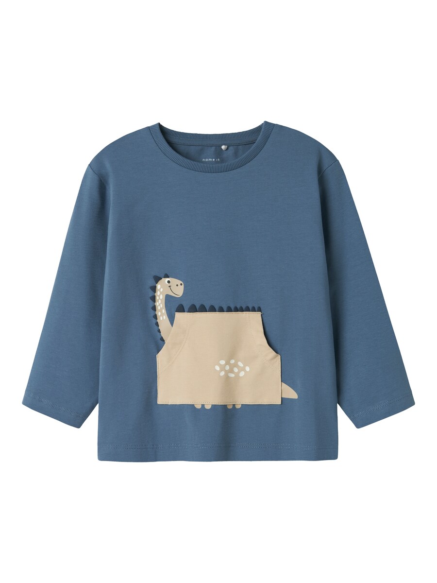 

Лонгслив NAME IT Shirt NMMBAWI, темно-синий