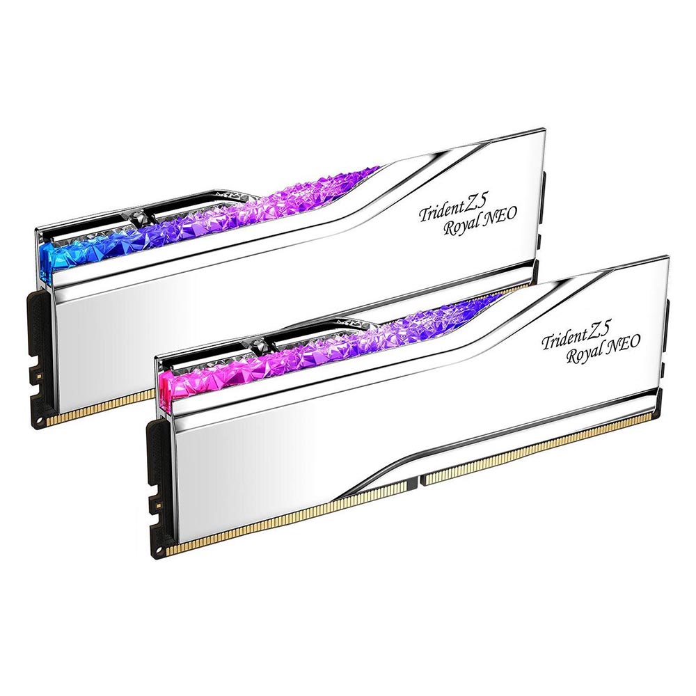 Оперативная память G.Skill Trident Z5 Royal Neo, 32 Гб (2х16Гб), DDR5, 6000 МГц, F5-6000J2836G16GX2-TR5NS, серебристый — фото 3
