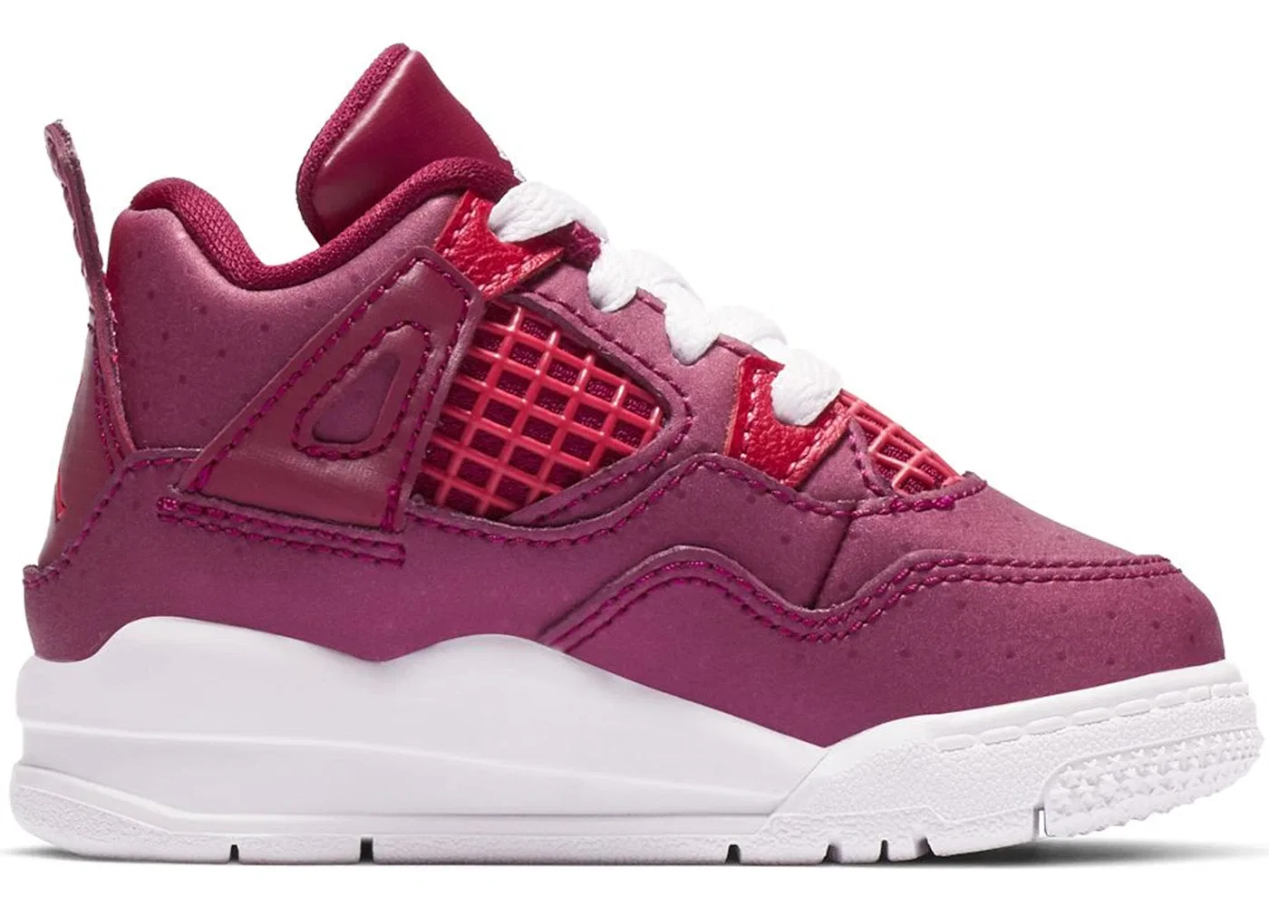 Детские кроссовки Lifestyle Jordan 4 Retro Jordan, True Berry/Rush Pink-White