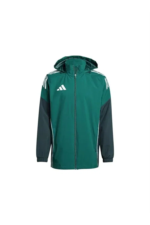 Мужская куртка с капюшоном Tiro25C aw jkt Adidas, Green — фото 3