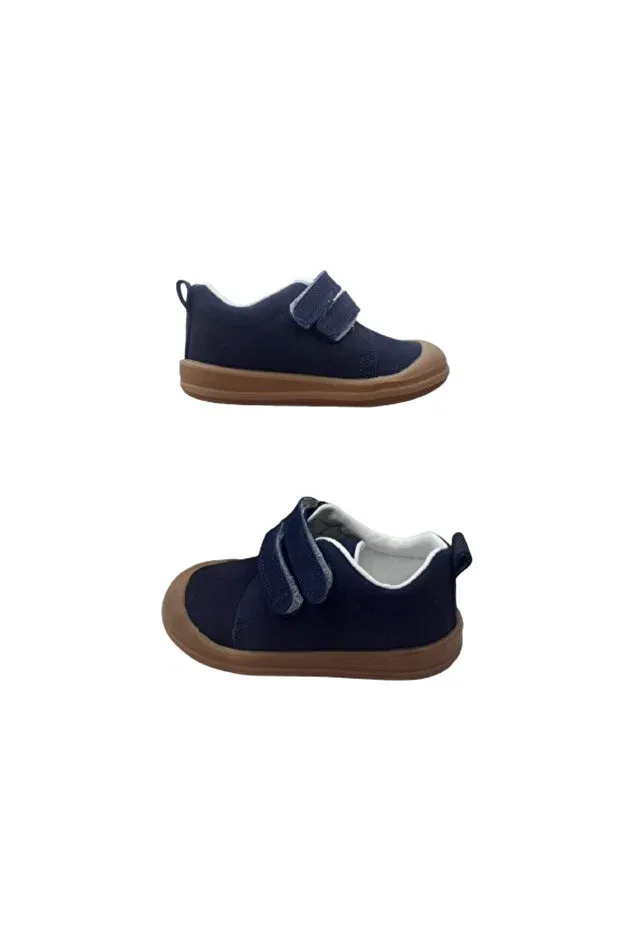 Детские повседневные кожаные туфли для мальчиков Momy, Navy Blue