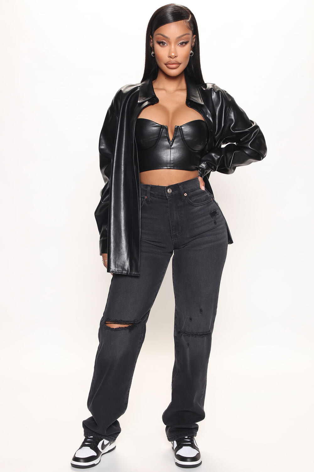 

Джинсы Fashion Nova FN23527GB1, черный