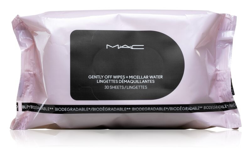 

Салфетки для снятия макияжа MAC Cosmetics Gently Off Wipes + Micellar Water