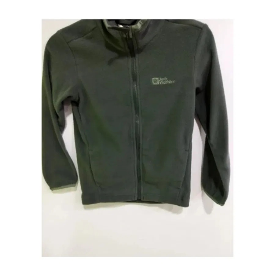Детский флисовый жакет Taunus Jacket Polar Jack Wolfskin, Зеленый